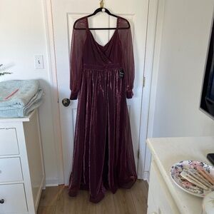 Octavia Shimmer Gown